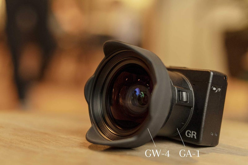 RICOH محول عدسة ريكو GA-1 لكاميرا جرا  III الرقمية المدمجة وعدسة التحويل Gw-4 21mm - Image 3